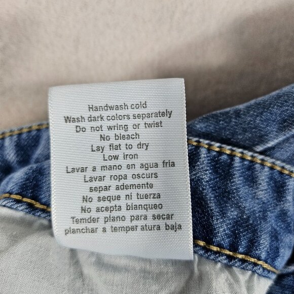 Judy Blue Jeans Womens 7/28 Blue Denim Skinny Fit Mid Rise Designer - Picture 12 of 14